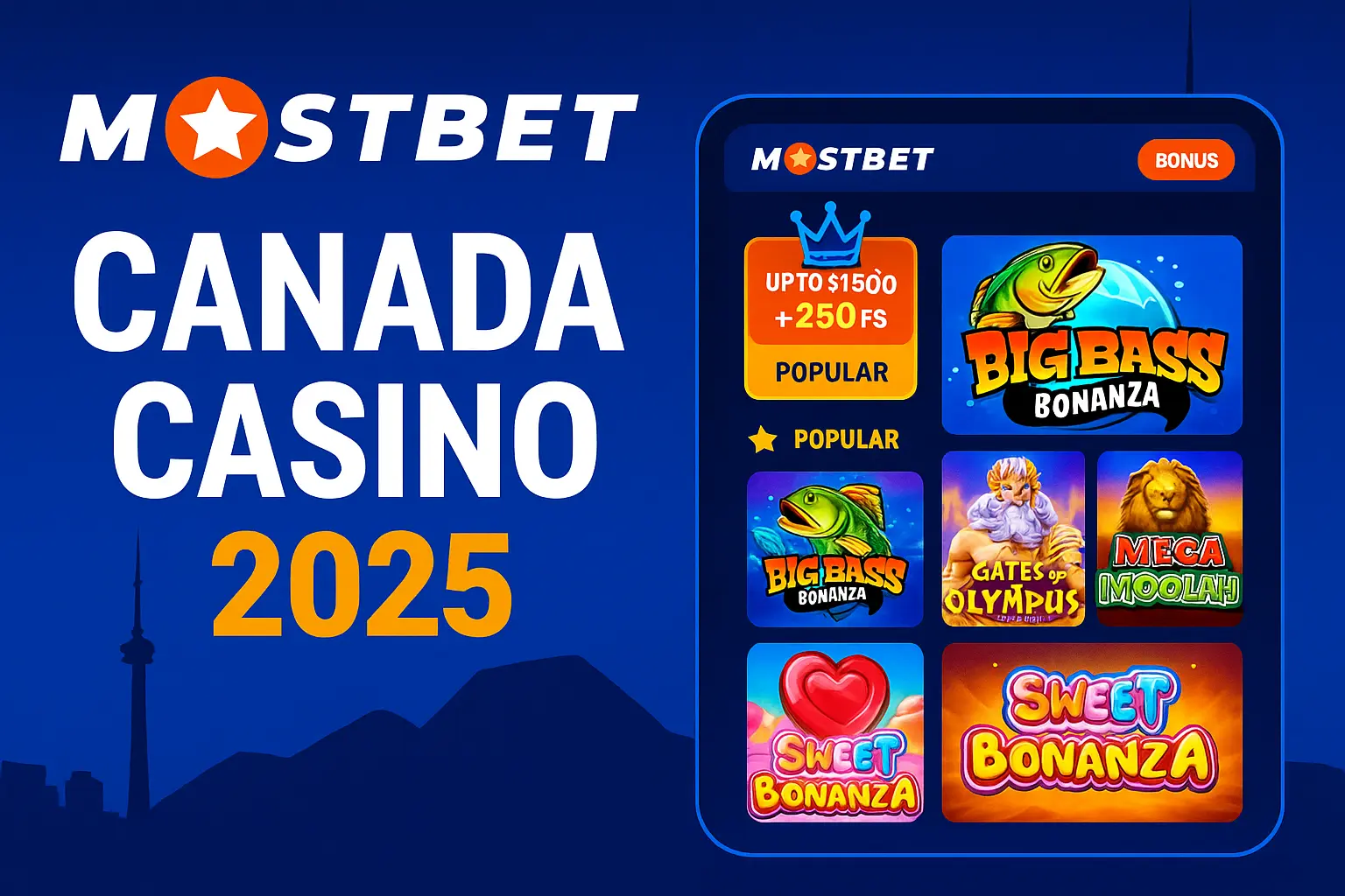 Mostbet canada casino 2025